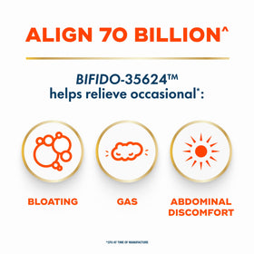 Align Probiotic 70 Milliards CFU 30 Capsules côté