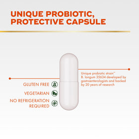 Align Probiotic Capsules, vue de côté