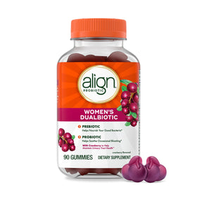 Align Probiotic Gummies pour Femmes, pot de 90 gummies à la canneberge