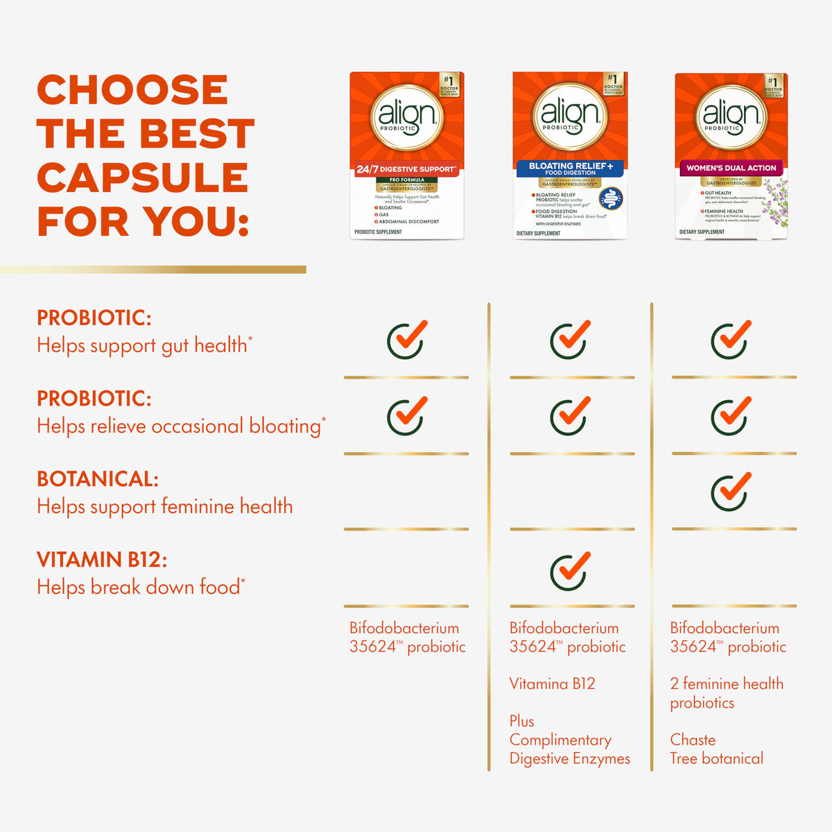 Align Probiotic Pro Formula capsules in a lifestyle setting