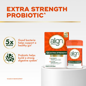 Align Probiotique Extra Fort flacon avec capsules