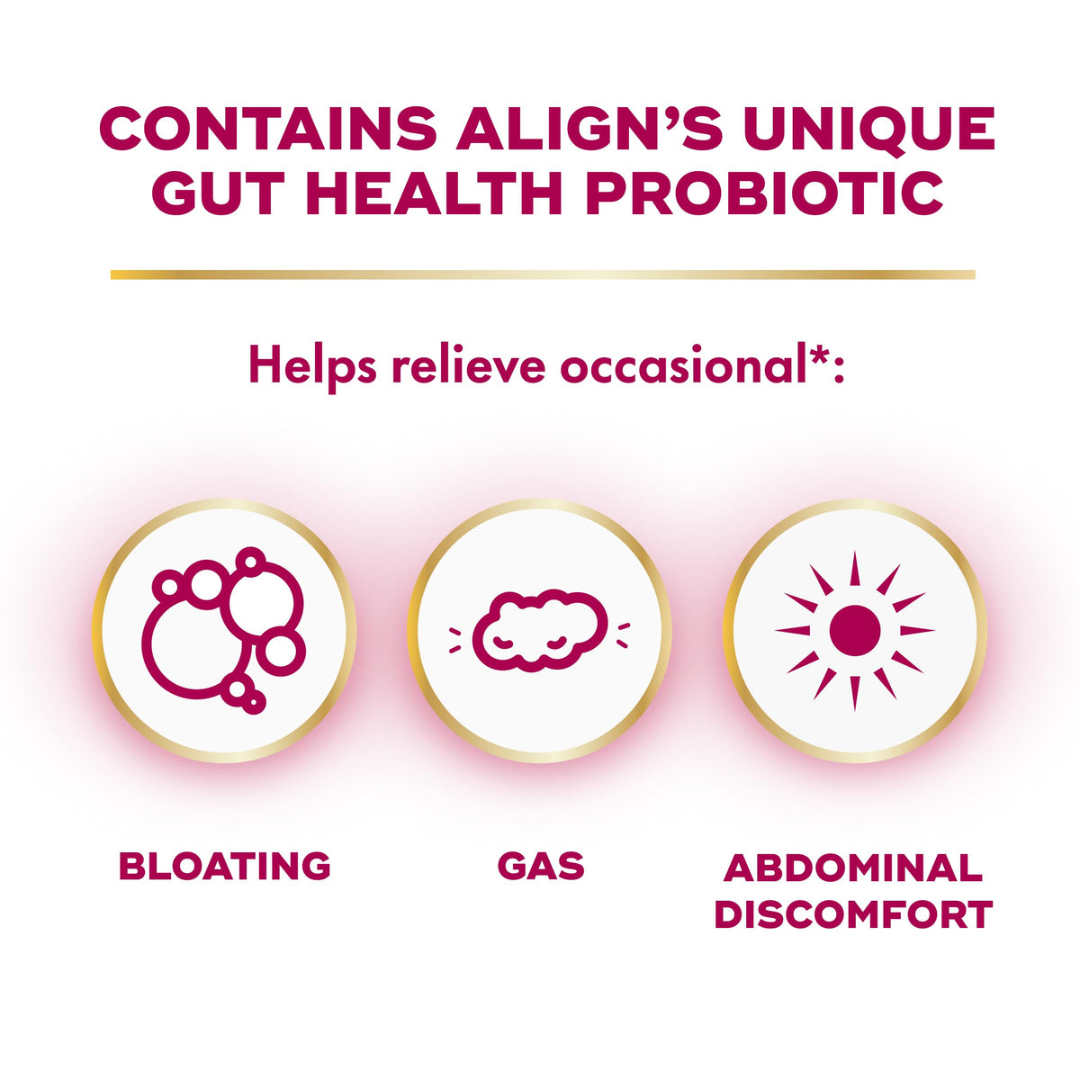 Align Probiotiques Femme Dual Action 42 capsules avec des ingrédients