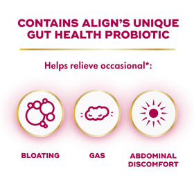 Align Probiotiques Femme Dual Action 42 capsules avec des ingrédients