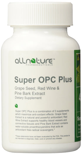 All Nature Super OPC Plus capsules en vue de dessus