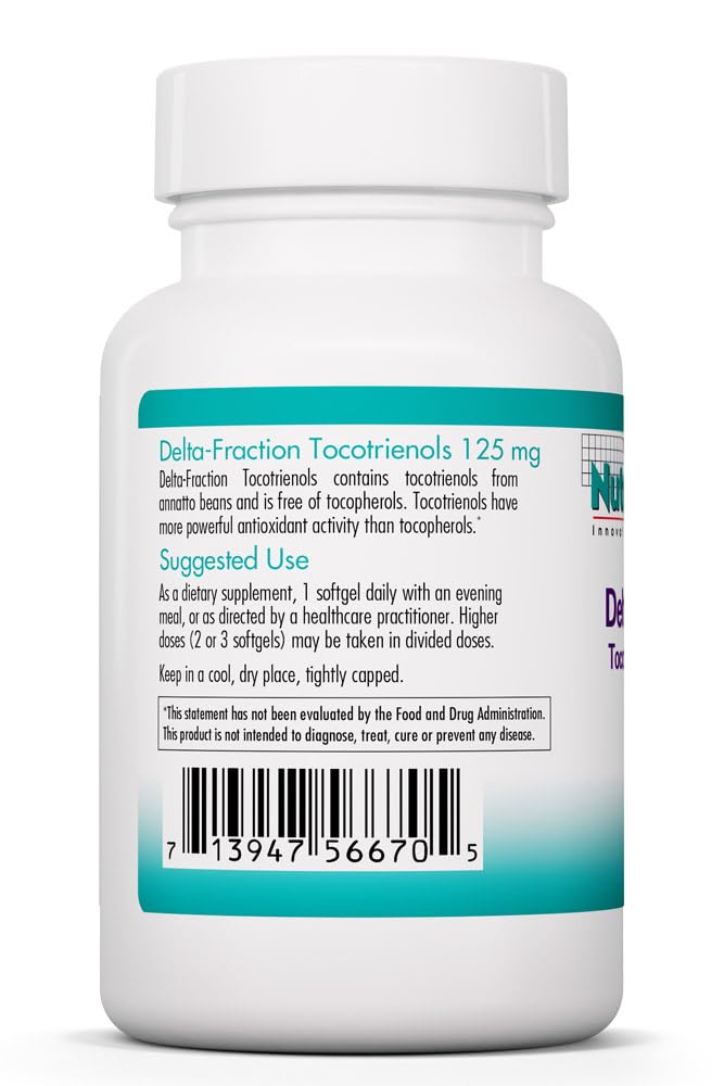 Allergy Research Group Delta-Fraction Tocotrienols softgel capsule close-up