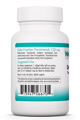 Allergy Research Group Delta-Fraction Tocotrienols softgel capsule close-up