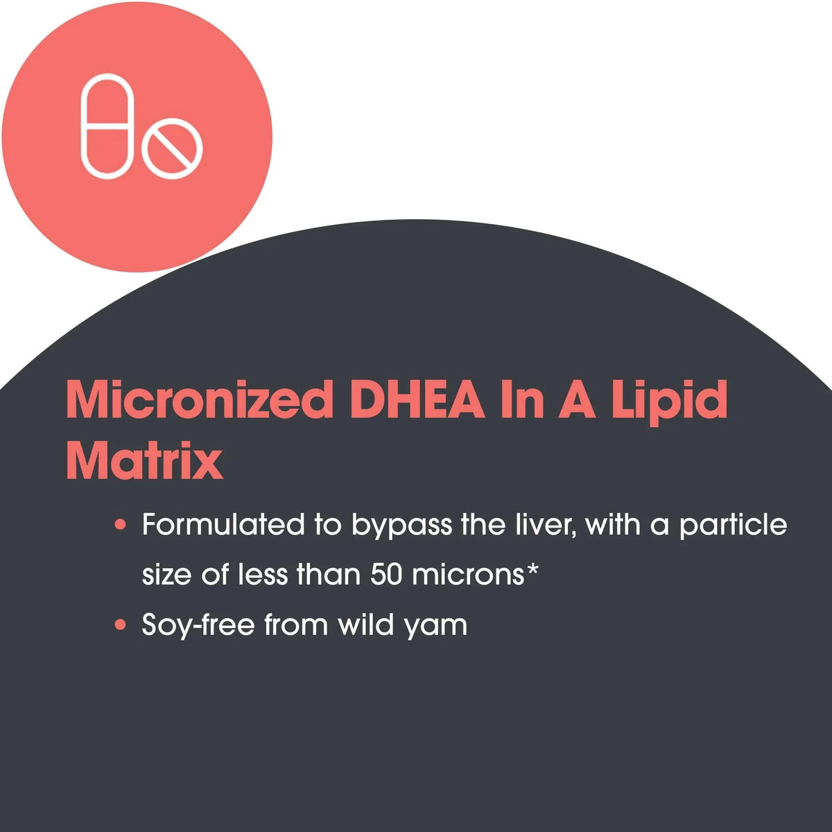 Allergy Research Group DHEA 10 mg capsules sur une table