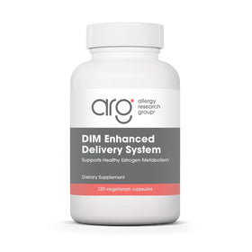 Allergy Research Group DIM support Delivery System 120 capsules front view