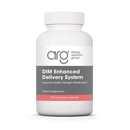 Allergy Research Group DIM support Delivery System 120 capsules front view
