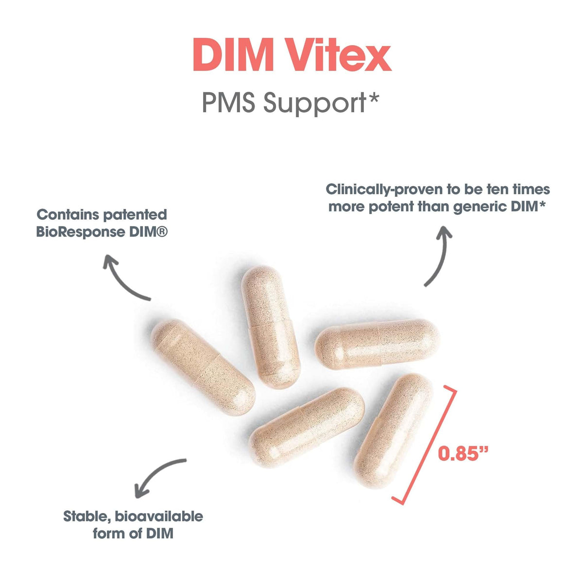 Allergy Research Group DIM Vitex capsules dans un environnement naturel