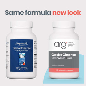 Allergy Research Group GastroCleanse emballage avec étiquette