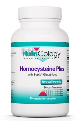 Allergy Research Group Homocysteine Plus 90 capsules végétariennes vue de face