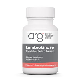 Allergy Research Group Lumbrokinase 32 mg capsules front view