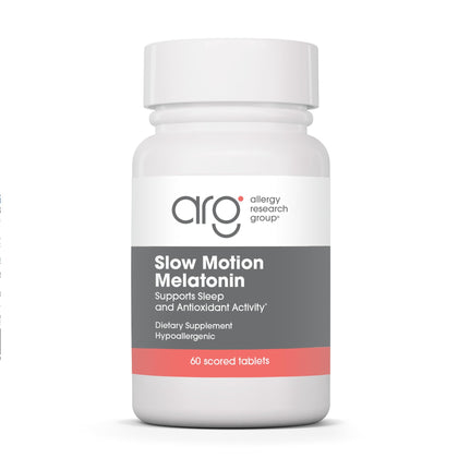 Allergy Research Group Mélatonine Lente 1,2 mg 60 comprimés vue de face