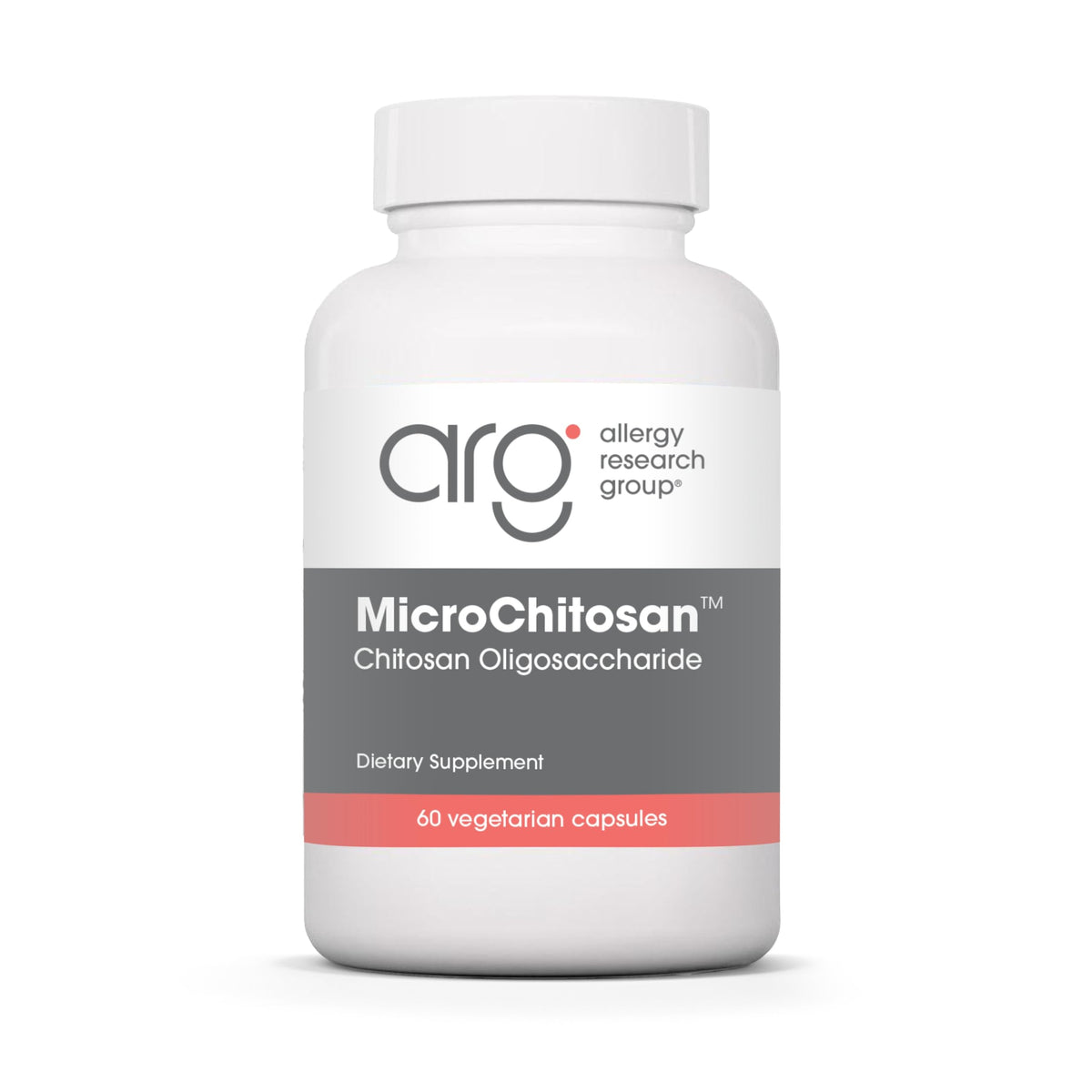 Allergy Research Group MicroChitosan 60 Capsules vue de face