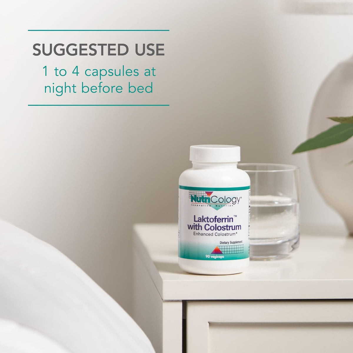 Allergy Research Group NutriCology Laktoferrin sur une table