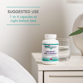 Allergy Research Group NutriCology Laktoferrin sur une table