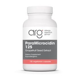 Allergy Research Group ParaMicrocidin Extrait de Pépins de Pamplemousse 250 mg, 150 Capsules - vue de face
