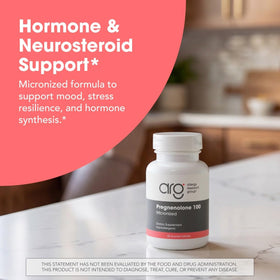 Allergy Research Group Pregnenolone 100 mg comprimés, vue de face