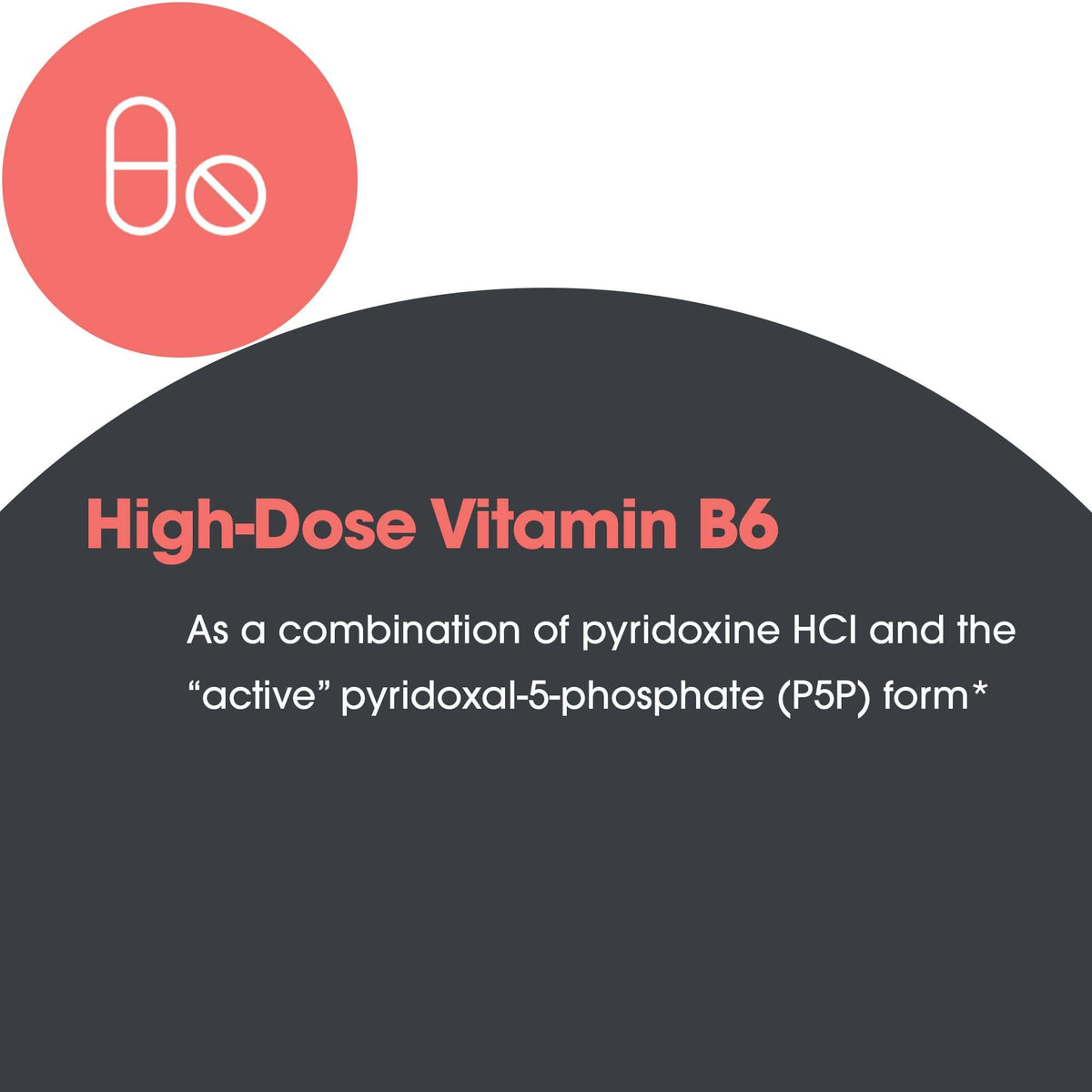 Allergy Research Group Pyridoxine P5P 60 Capsules côté gauche