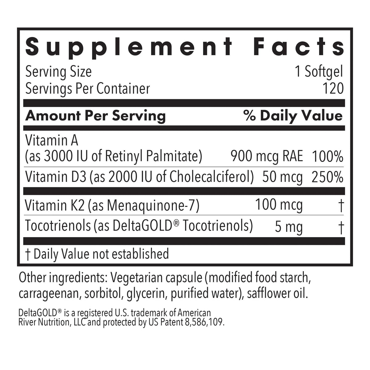 Allergy Research Group Vit D3 Complete gélules végétales emballage