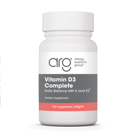 Allergy Research Group Vit D3 Complete gélules végétales vue de face