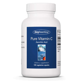 Allergy Research Group Vitamine C Pure 100 capsules, vue de face