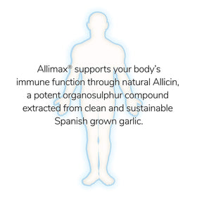 ALLIMAX 450 mg Allicine 100 Capsules Végétariennes - capsules à l'intérieur