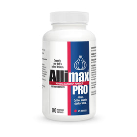 ALLIMAX 450 mg Allicine 100 Capsules Végétariennes - vue de face