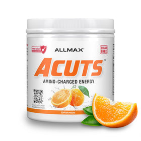ALLMAX ACUTS Poudre Énergétique Amino Orange vue avant