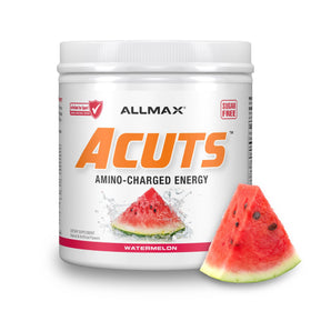 ALLMAX Acuts Poudre Énergétique Amino Pastèque vue avant