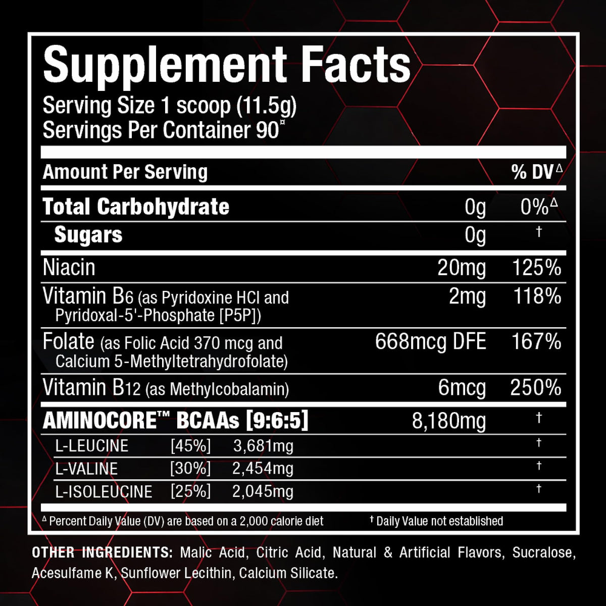 ALLMAX Aminocore BCAA 1035 g Raisin Blanc en mode lifestyle