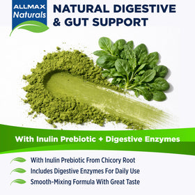 ALLMAX CytoGreens Poudre de Super Greens Chocolat 490g avec cuillère doseuse