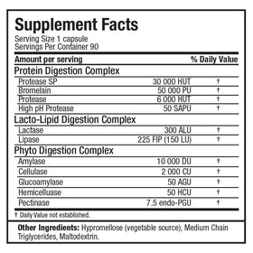 ALLMAX Enzymes daily Capsules 90 Comprimés - Présentation des capsules