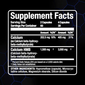 ALLMAX HMB 3000 mg capsules avec des équipements de sport