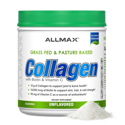 ALLMAX Poudre de Peptides de Collagène 440 g, vue avant