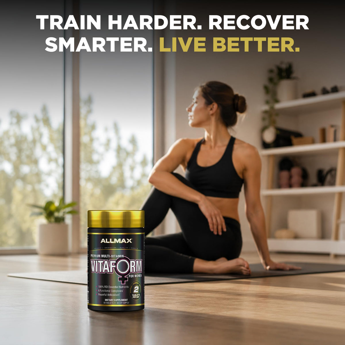 ALLMAX Vitaform Multivitamin Femmes - tableau des ingrédients