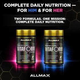 ALLMAX Vitaform Multivitamin Femmes - vue latérale