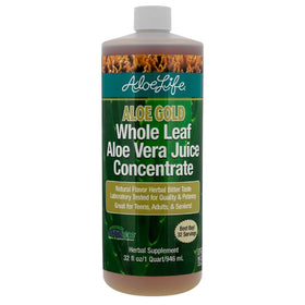 Aloe Life Jus d'Aloe Vera Feuille Entière 946 ml vue avant