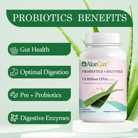 AloeCure Probiotiques Quotidiens, emballage et étiquette