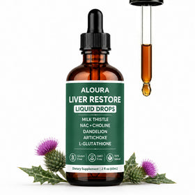 ALOURA Gouttes de Récupération du Foie 60ml vue de face
