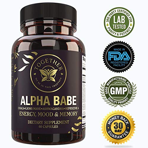 Alpha Babe Complément Nootropique avec thé et café
