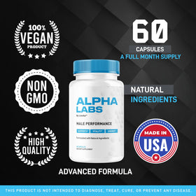 Alpha Labs Capsules pharmagetics illustration de la composition