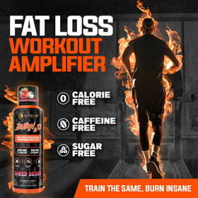 ALPHA LION Burn2O L-Carnitine Liquide 2000mg goût ShredBerry