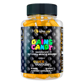 ALPHA LION Gains Candy Complément Alimentaire 60 Capsules vue de face