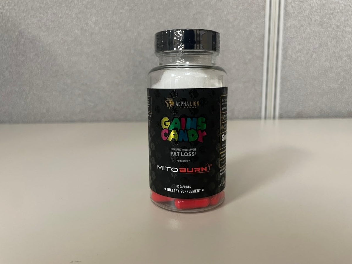 ALPHA LION Gains Candy MitoBurn lifestyle shot