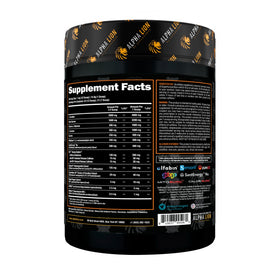 ALPHA LION Superhuman Burn 2 en 1 Pré-Workout 399g packaging