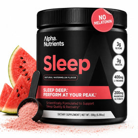 Alpha Nutrients Poudre de Sommeil 290g emballage avant