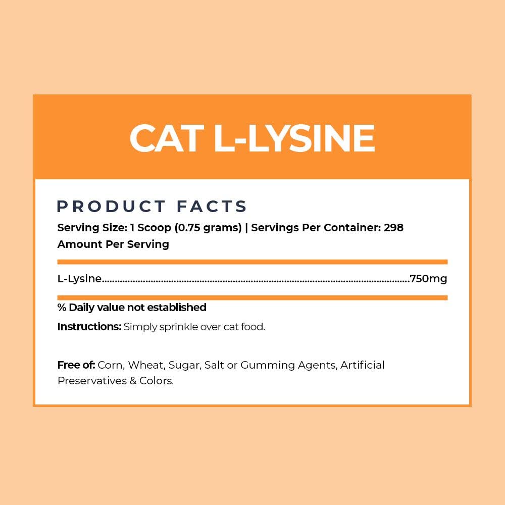 Alpha Paw L-Lysine 227g avec un animal de compagnie