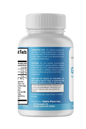 Alpha Pure Complément Alimentaire Sommeil 60 Capsules sur fond blanc